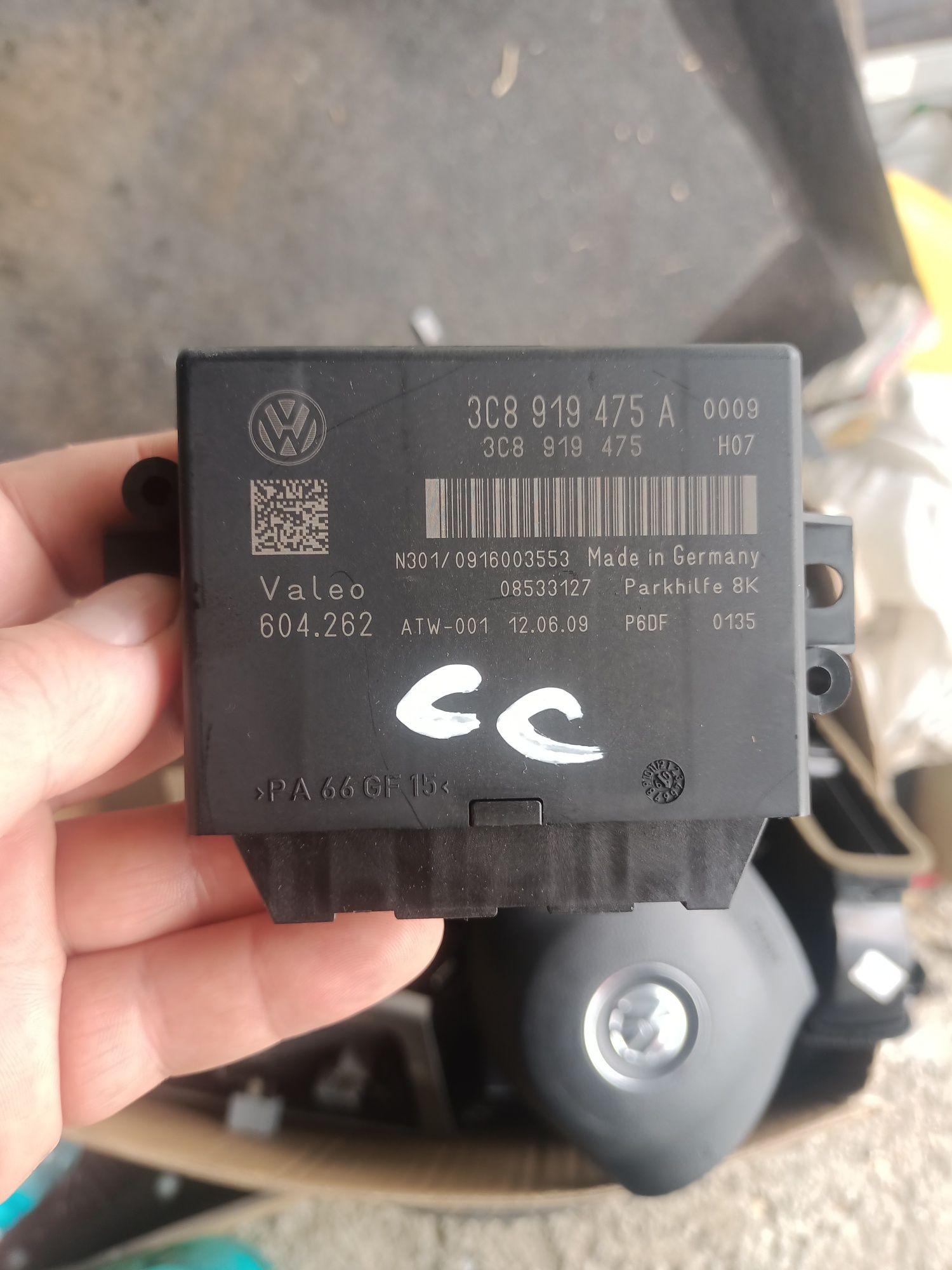 Modul senzori parcare pdc passat cc 3c8919475A