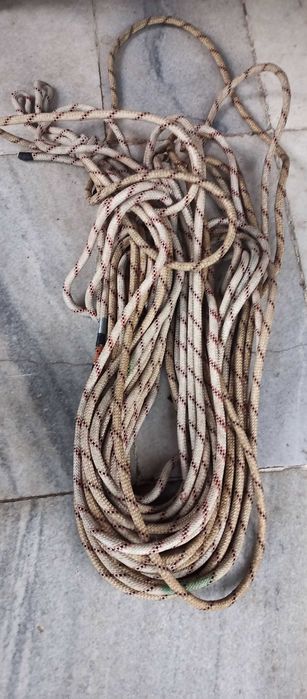 статично въже 12 мм , за индустриален алпинизъм, катерене, Атракции,