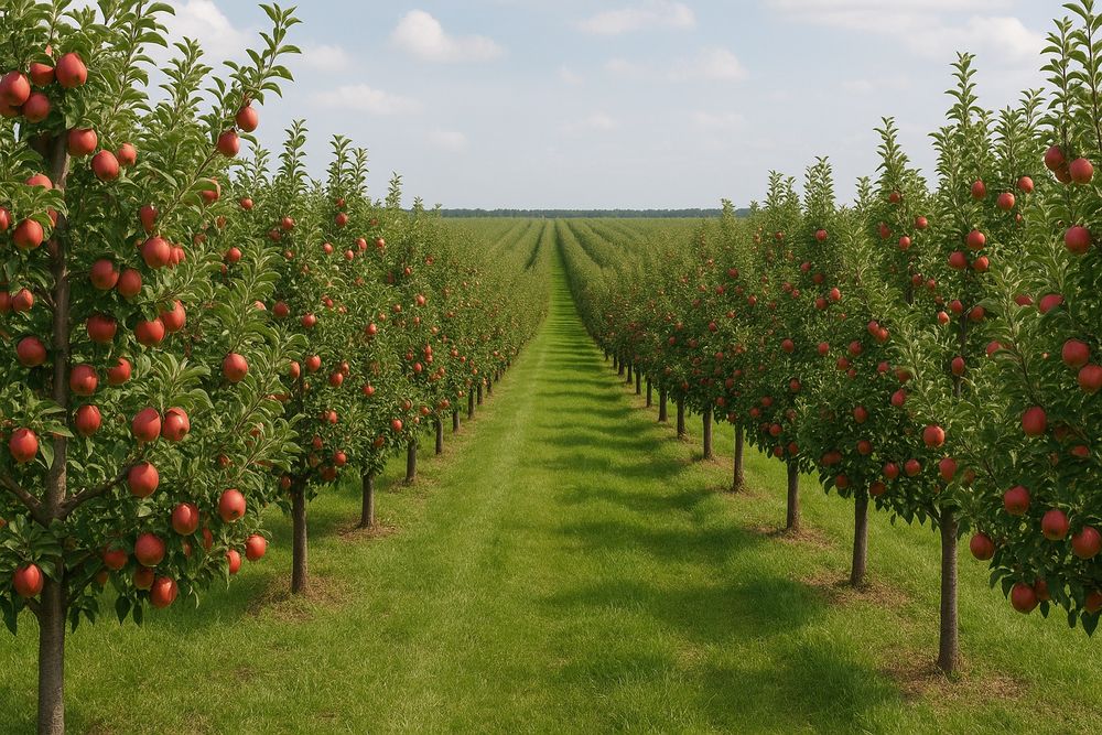 Олма боғ сотилади.