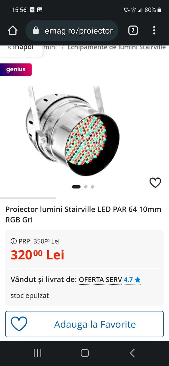 Led par 64 Starville