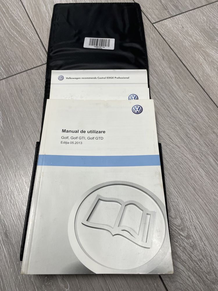 (Necesar) manual de utilizare  VW Golf