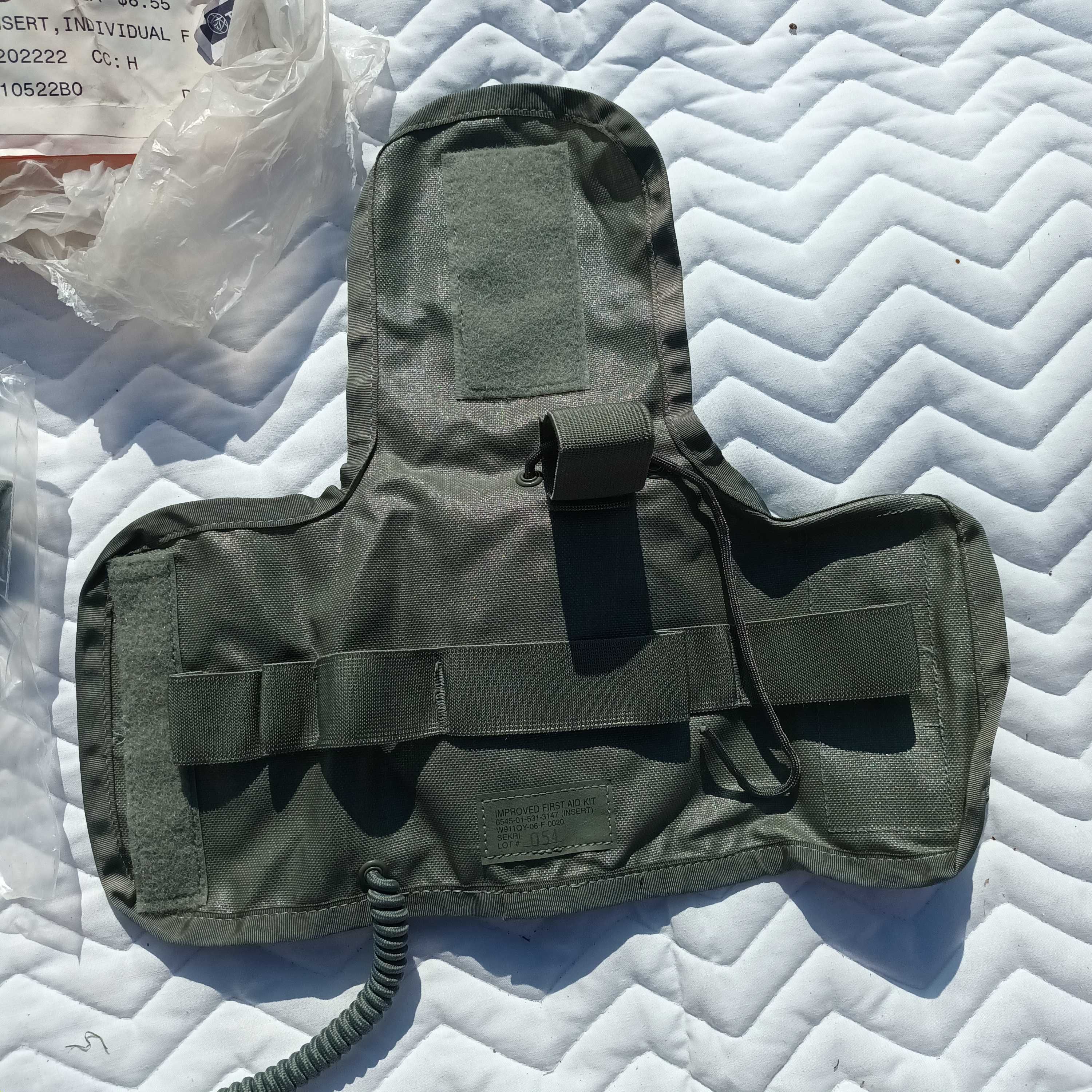 Insertie IFAK pentru trusa medicala. Surplus Original Militar USA