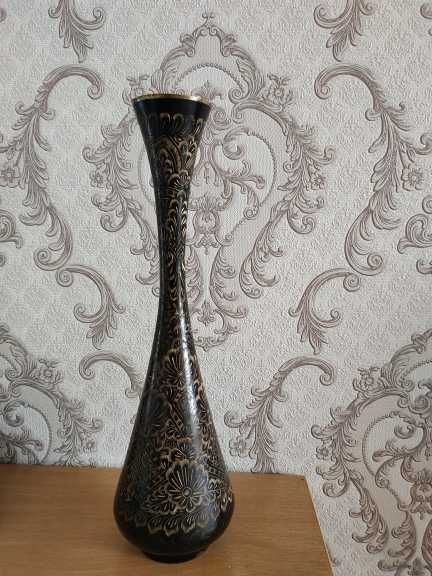 Декоративная медная (латунная) ваза. Для интерьера или подарка.