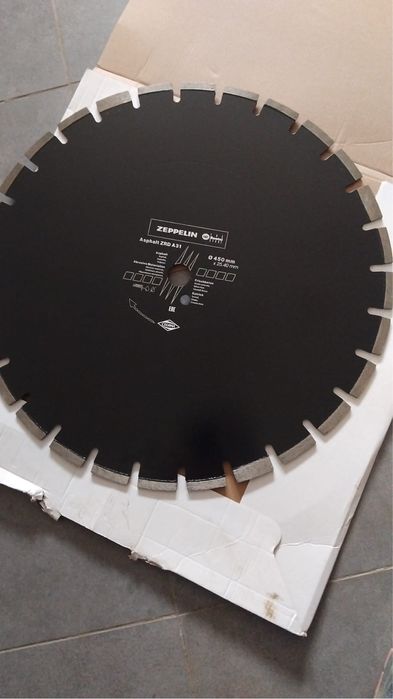 Disc diamantat beton/asfalt 450x25.40mm Zeppelin CAT