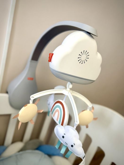 Светеща музикална въртележка Fisher Price, нощно небе