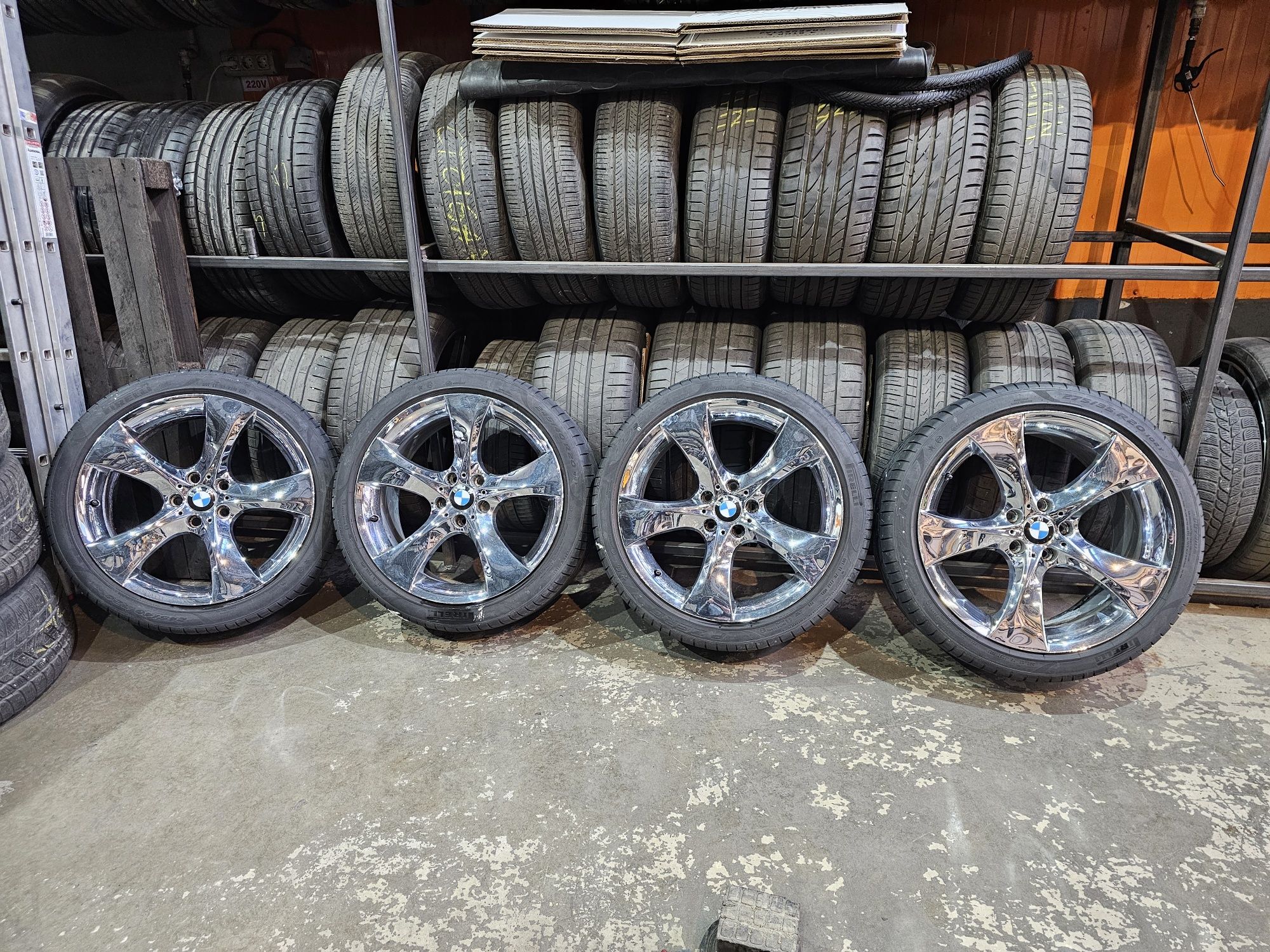 Set jante BMW originale Style 311 R20 seria 7 F01 Chrome