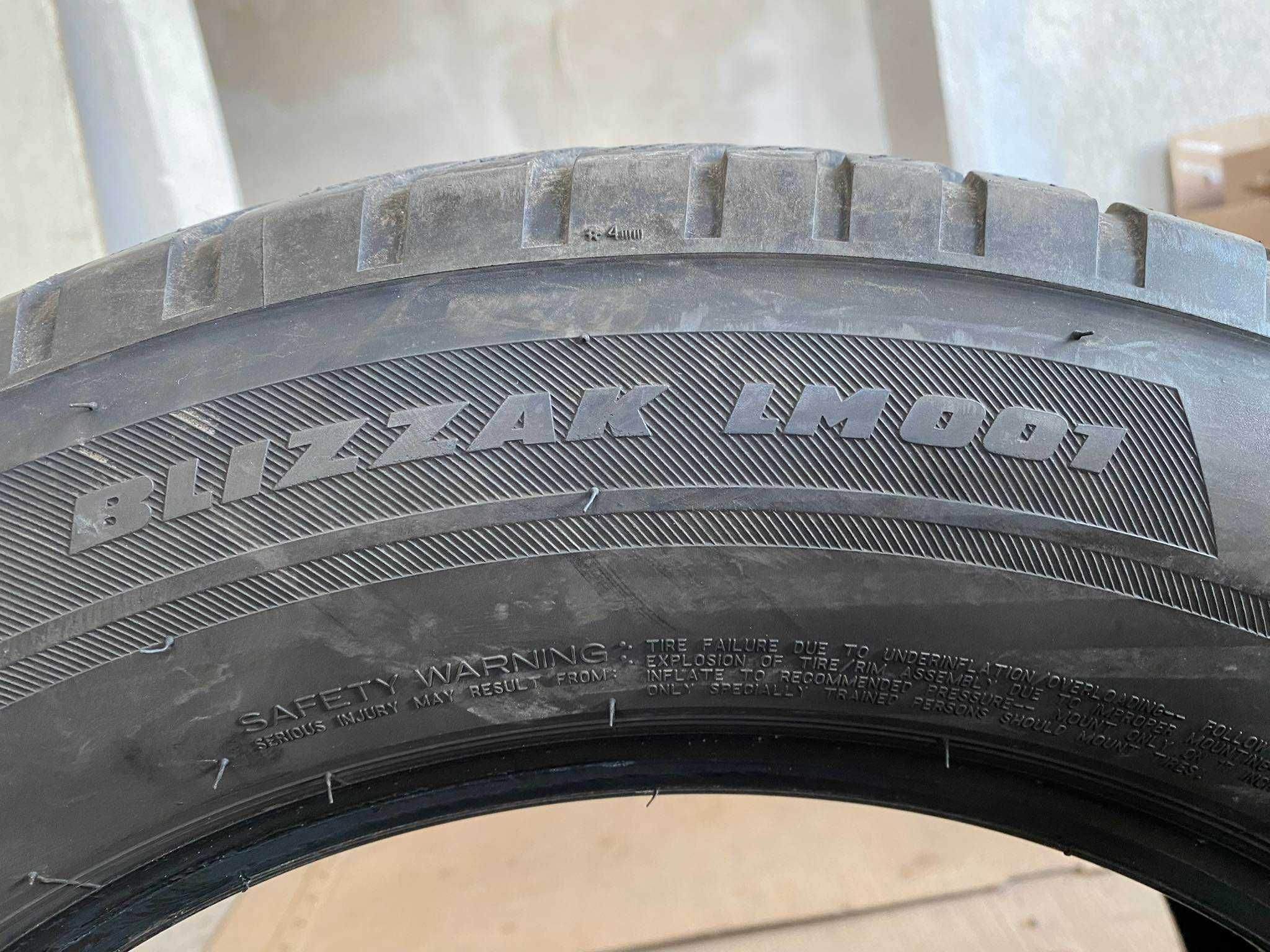 4бр. зимни гумиBRIDGESTONE Blizzak LM-001 215/65/17 99H B-SEAL