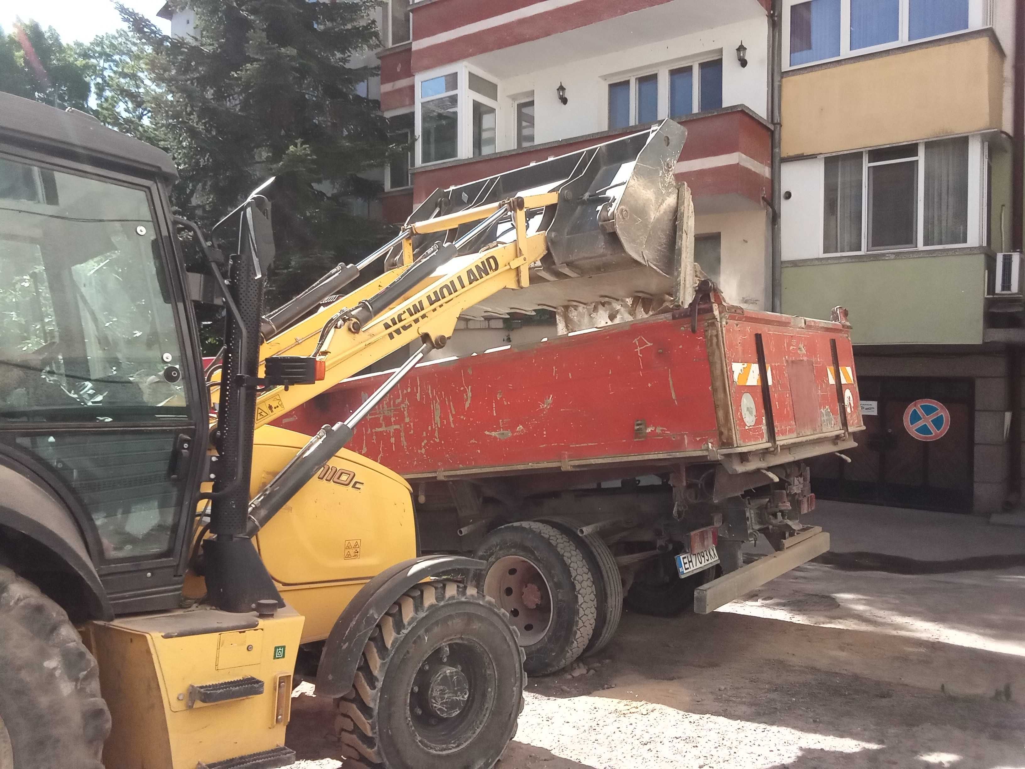 Камион с Кран Ловеч Автокранове,Самосвали,Багери.