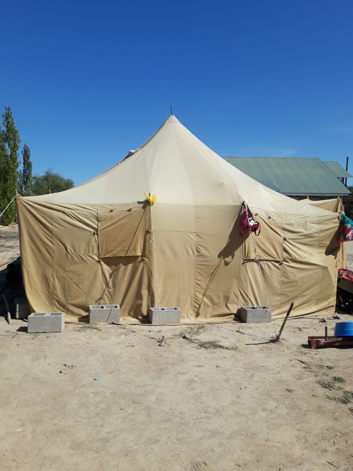 СССР лаская военная палатка для чабанов обменяю на согым
