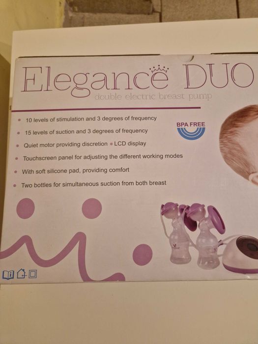 Двойна помпа за кърма Cangaroo Elegance Duo XND212 Electric BreastPump