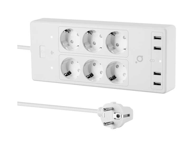 НОВИ! Разклонител 6 гнезда ACME SH3305 Smart WiFi