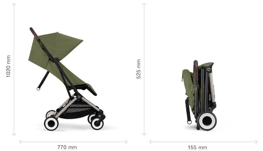 Детска количка Cybex Ordeo с борд и чадърче