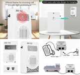 95dB Мигаща Аларма Усилвател Звук Стационарен Телефон Лош Слух Глухота