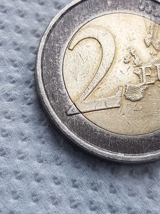 Moneda 2 euro unicata