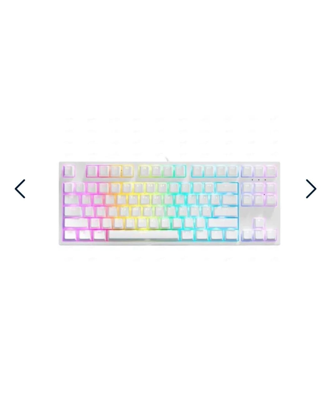 Клавиатура проводная Dark Project KD87A Gateron Teal Cap DP-KD-87A-104
