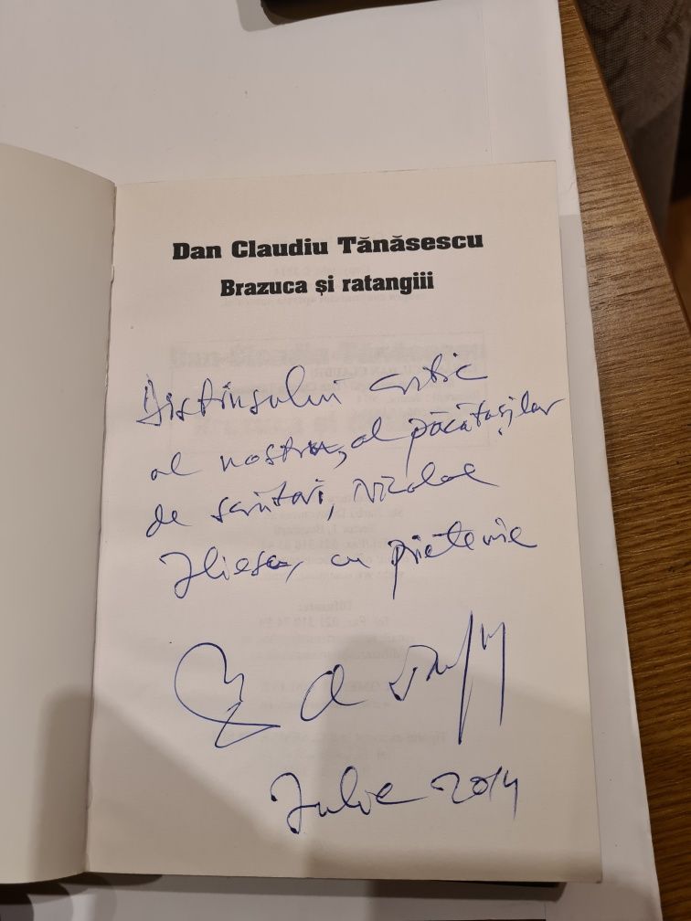 Brazuca si ratangiii(cu autograf)-Dan Claudiu Tanasescu