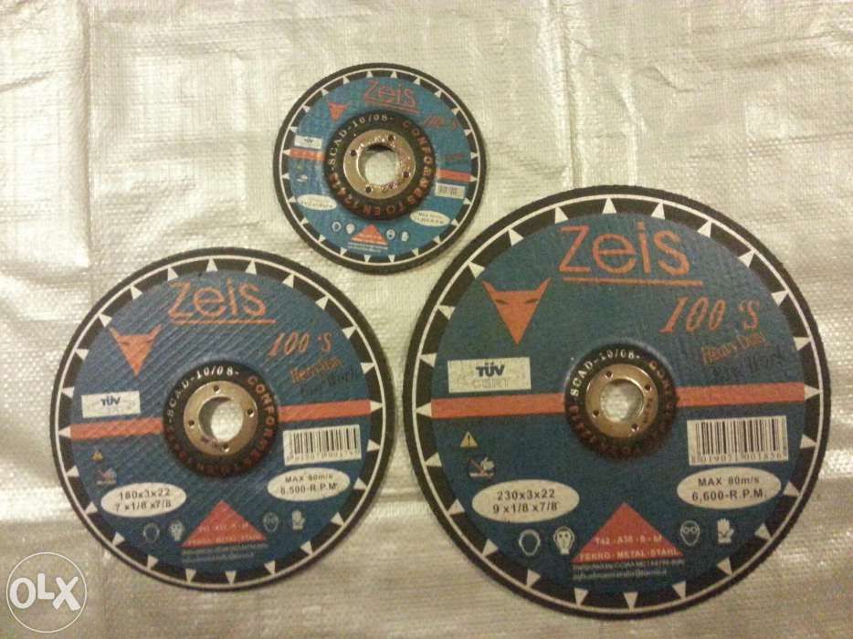 Discuri flex pentru tăiat metal o115 / o180 / o230 -ZEIS - ITALIA
