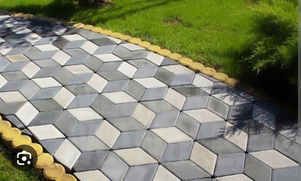 Pavele 3D / pavele romb / pavaj relief /