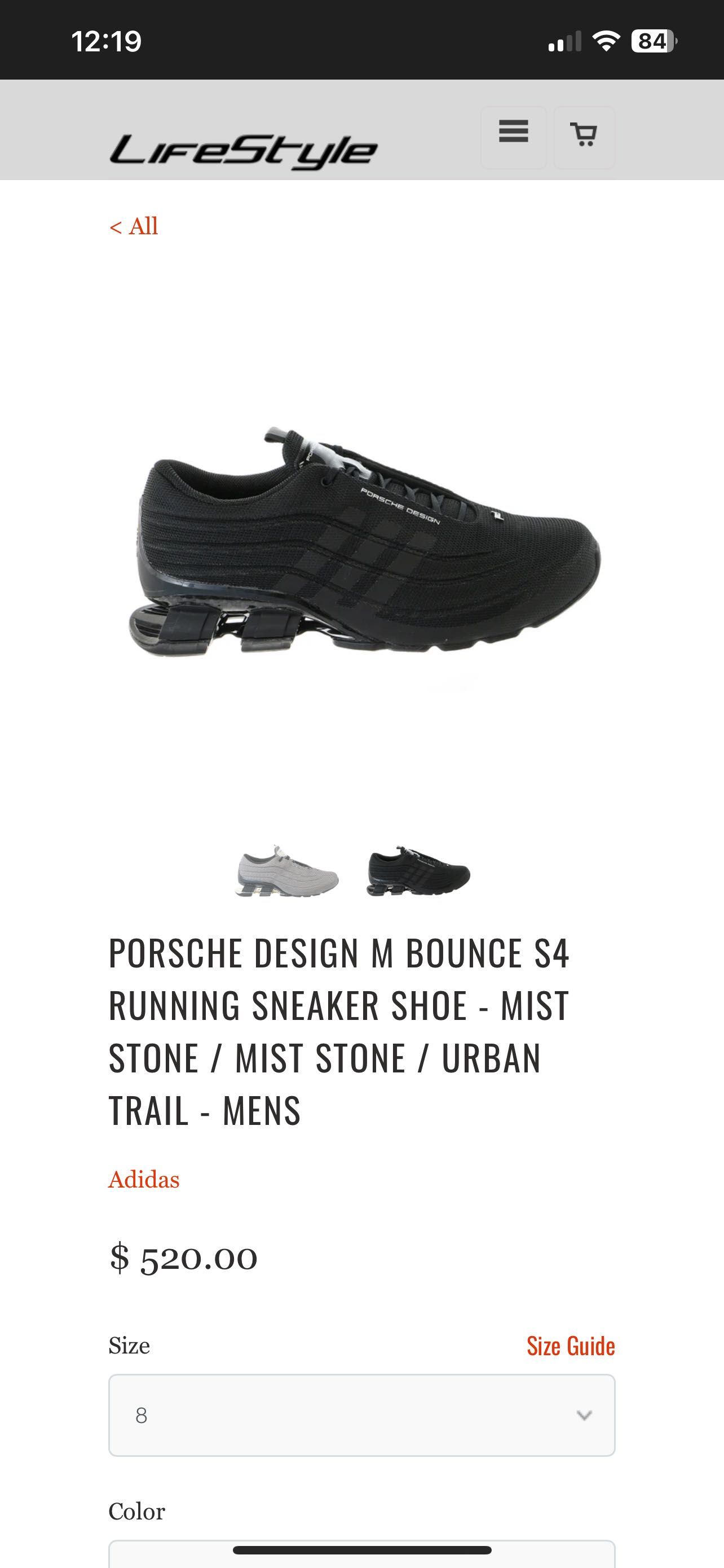 Adidas x Porsche Design Bounce S4