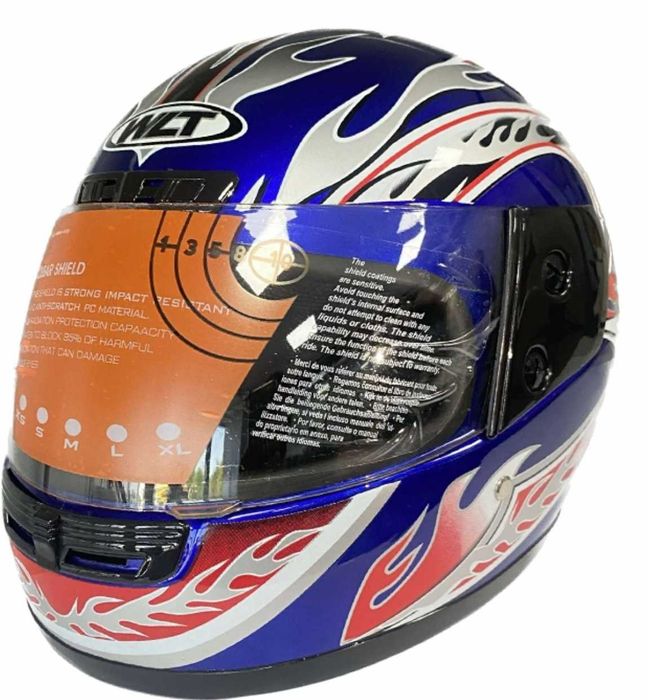 Детска мото каска - S размер 49-50см