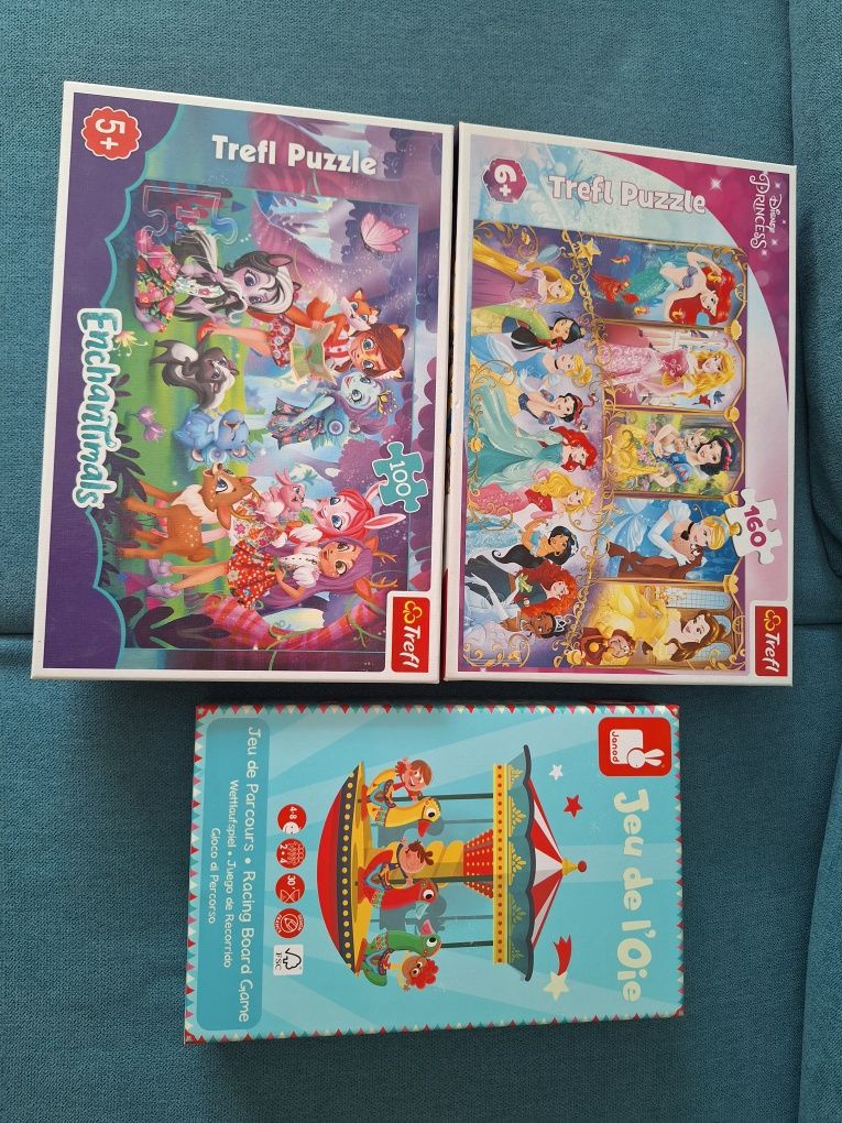 Пъзели и игра,disney enchatimals