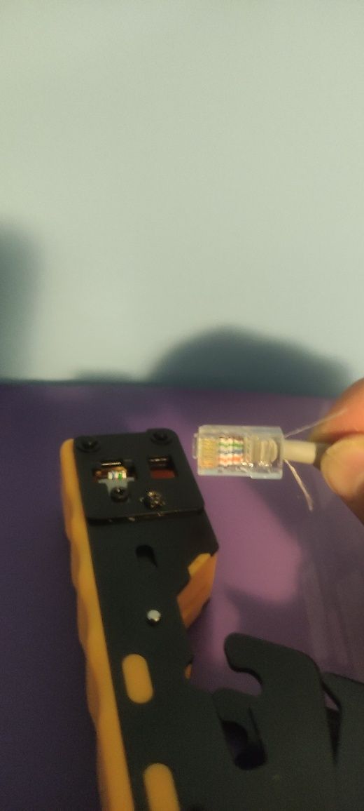 Клещи за кримпване на rj45 pass trough клеми