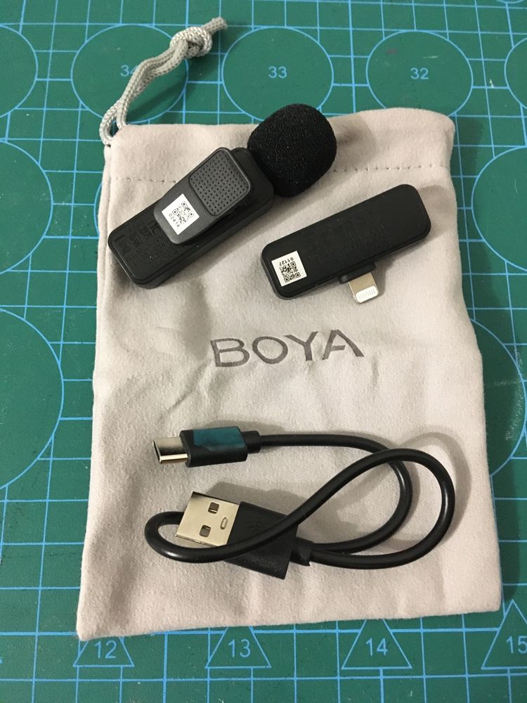 микрофон BOYA беспроводной петличный для iPhone