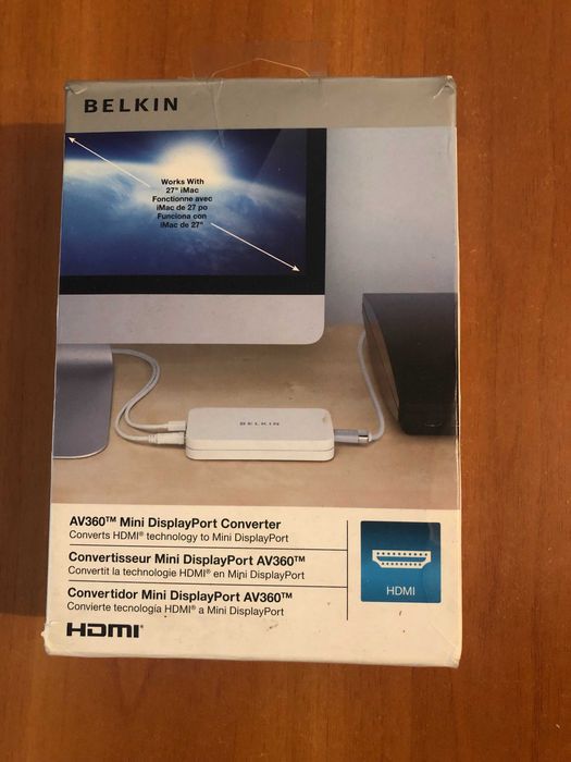 Adaptor Belkin AV360 Hdmi la mini displayport