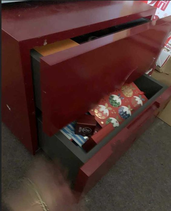 Нощно шкафче 1 брой 50х50х50 см