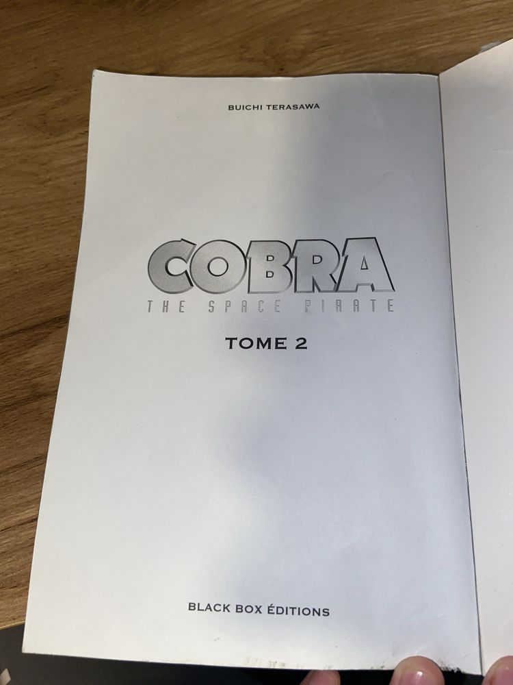 Комикс COBRA The Space Pirate TOME 2 на английски