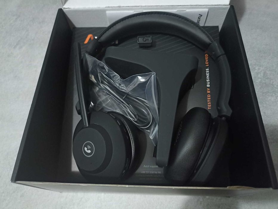 Casti stereo AXTEL ONE BT cu statie de incarcare, noi, in cutie