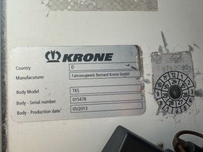 Semiremorca frigorifica KRONE, Agregat Carrier Maxima 1300