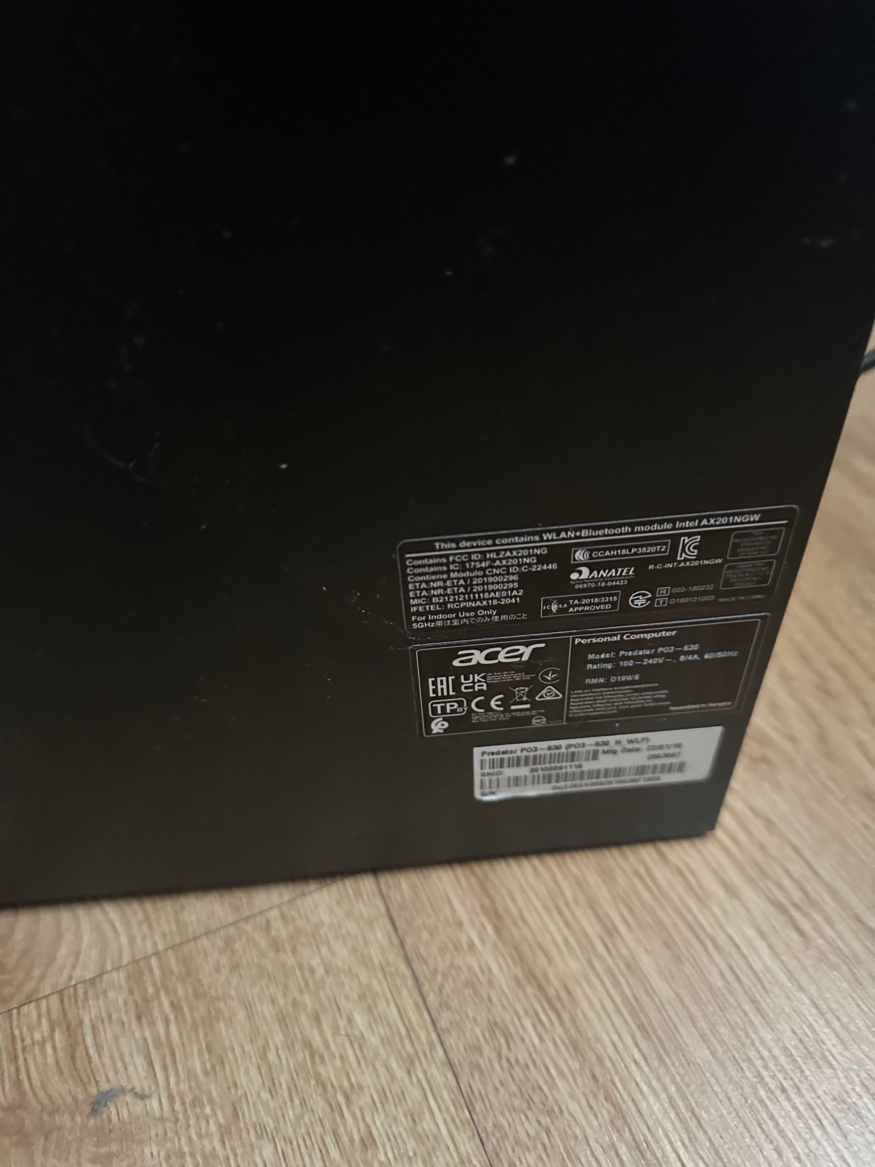 Acer predator orion