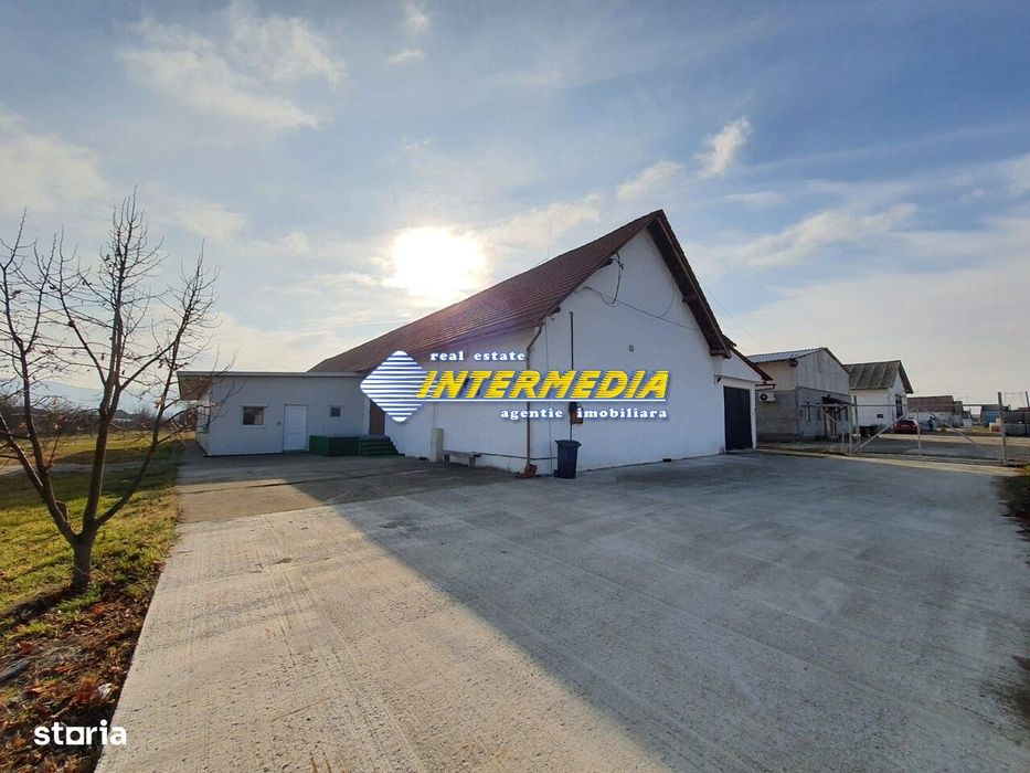 Hala 600 mp de inchiriat in Sebes cu birouri teren 2000 mp