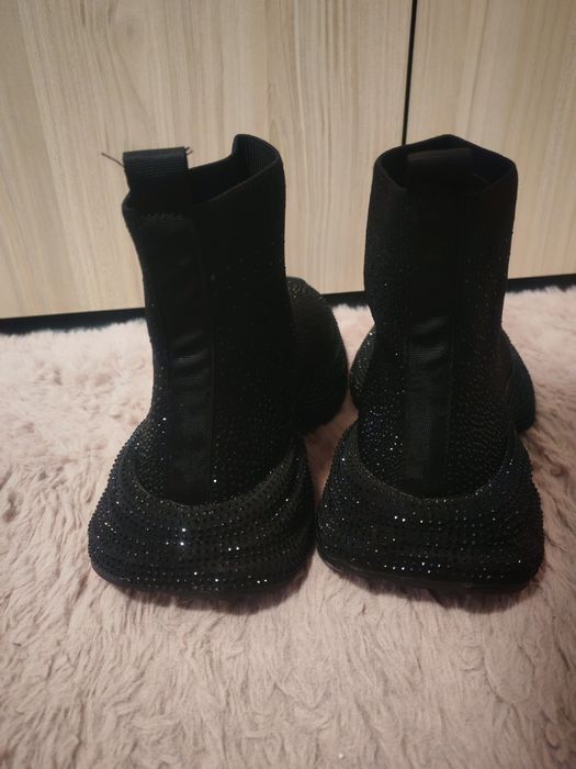 Дамски боти с камъни