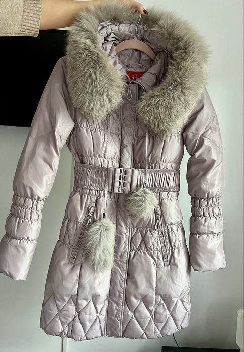 Geaca blana de vulpe marimea S