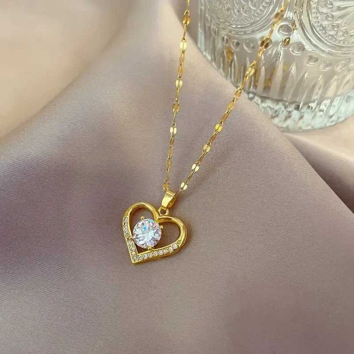 Colierul Dragoste Infinită - PREMIUM - Titan - Cristale Zirconiu
