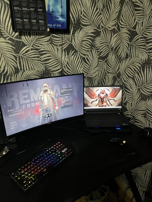 GIGABYTE AORUS 15 bkf 15.6 + монитор Qmax Vision 27CF500HDPM