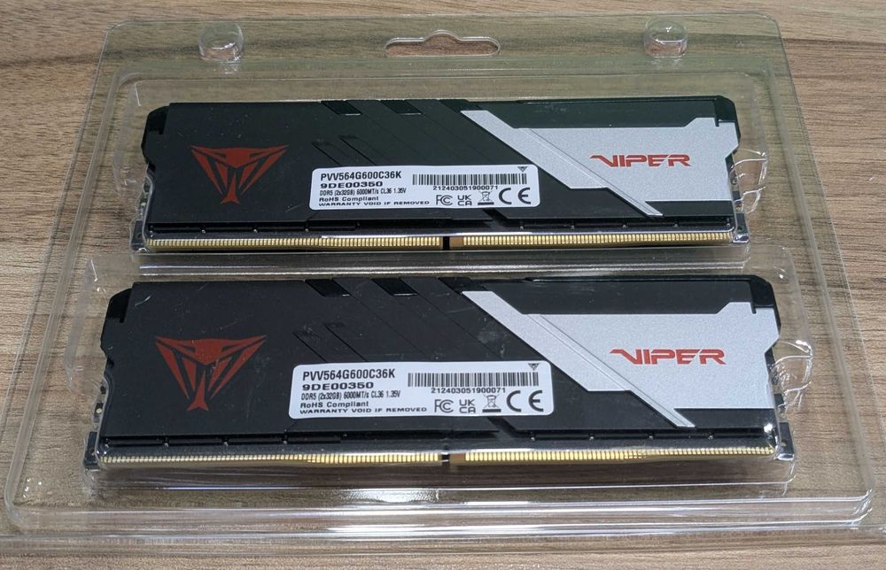 Рам памет Patriot Viper Venom 64GB (2 x 32GB)  DDR5