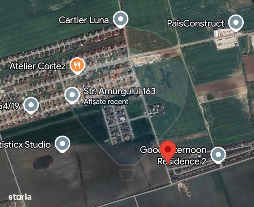 Teren Intravilan 1006 mp in Balotesti - Complex Good Residence Luna