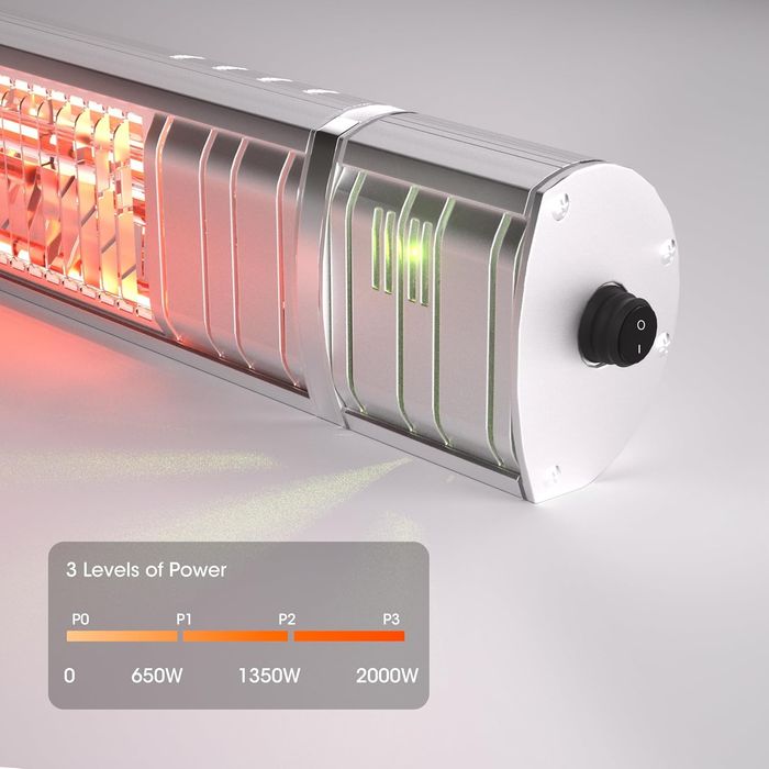 Висококачествен Външен   Инфрачервен електрически нагревател с дистанц