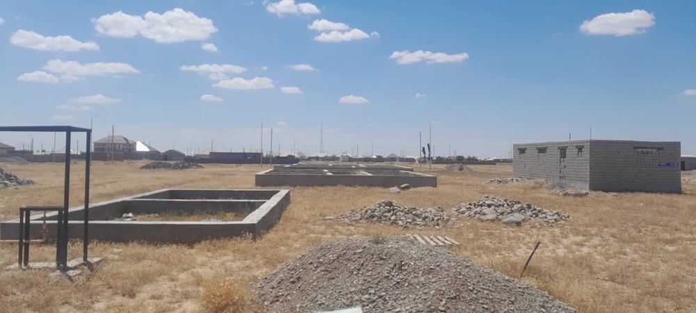 Оралман мөлтек ауданы 6 сот жер пундаментімен