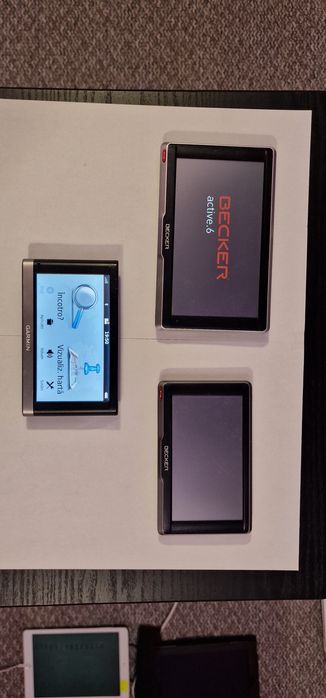 Lot 3 Navigatoare GPS: Garmin + Becker active.6 & Becker ready.5