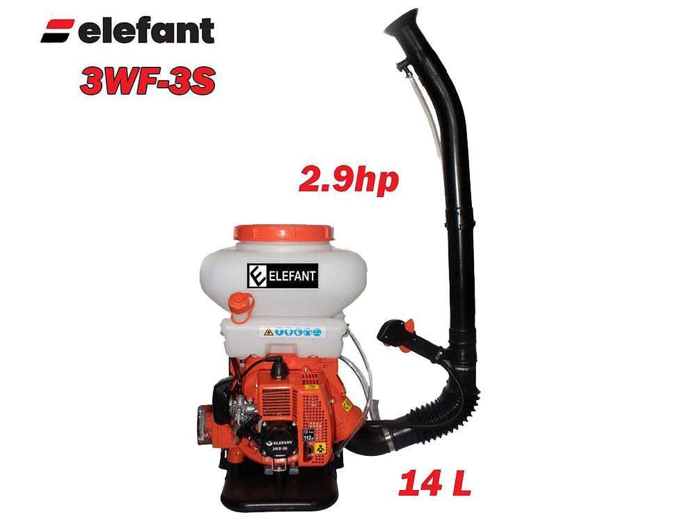 Моторна пръскачка ELEFANT 3WF-3S,2.9 к.с., 14л, 12 метра вертикално