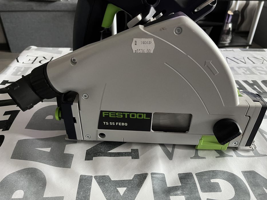 Потъващ циркуляр Festool TS 55 FEBQ- Plus перфектен