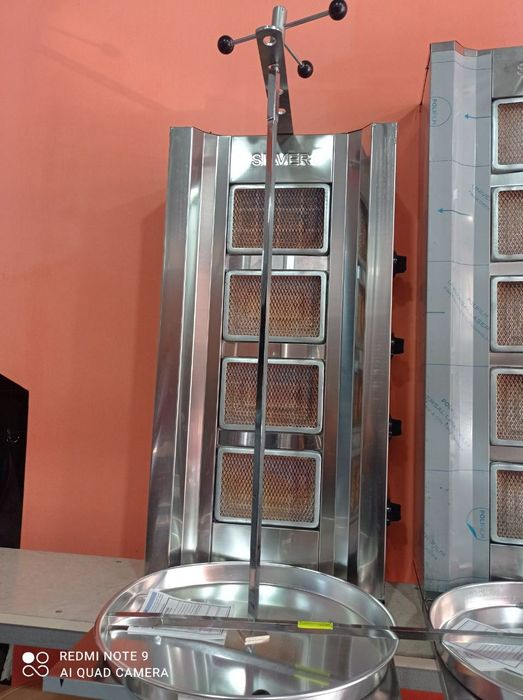 Shovurma  LAVASH Tostir Izgar Fas Fud Silver Turkiya Garantya 1 yil