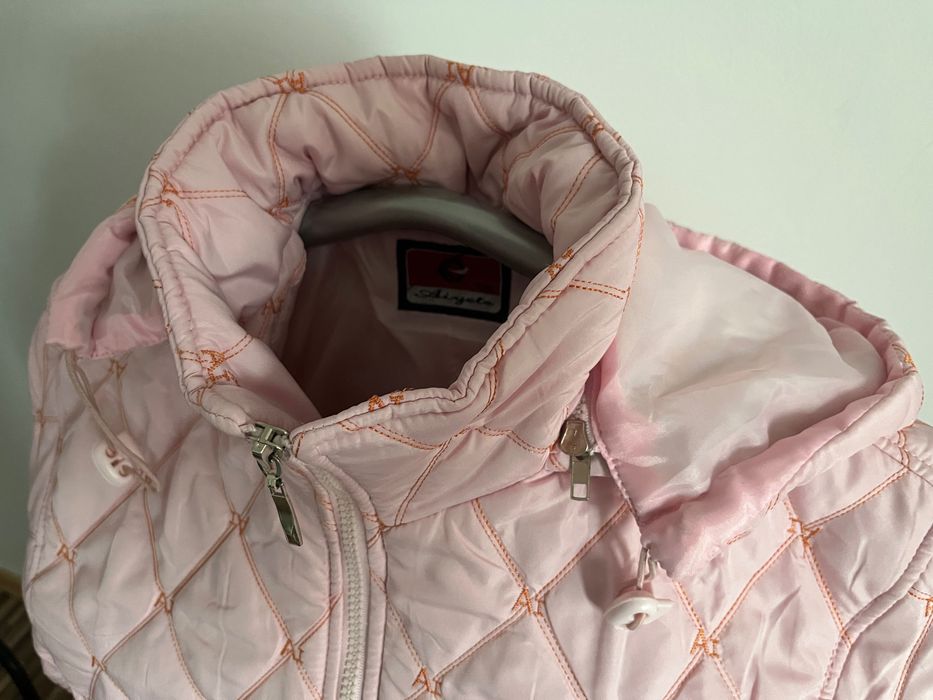 Geaca dama matlasata, roz, marimea 42-44