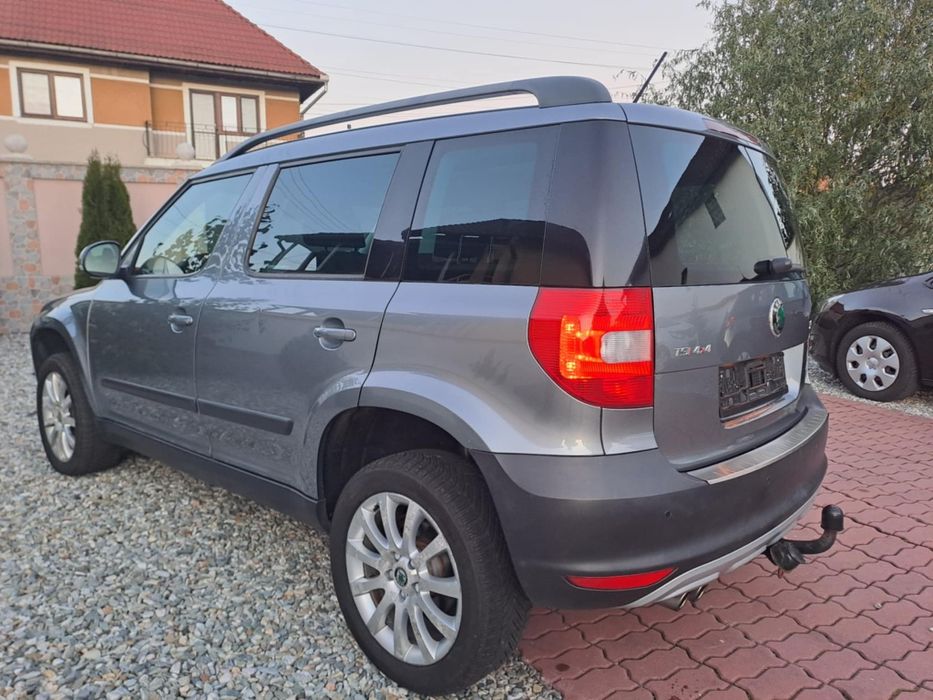 Skoda Yeti 1.8i 4×4/An 2012 Euro 5,Adusă recent,Km 177846 Reali%