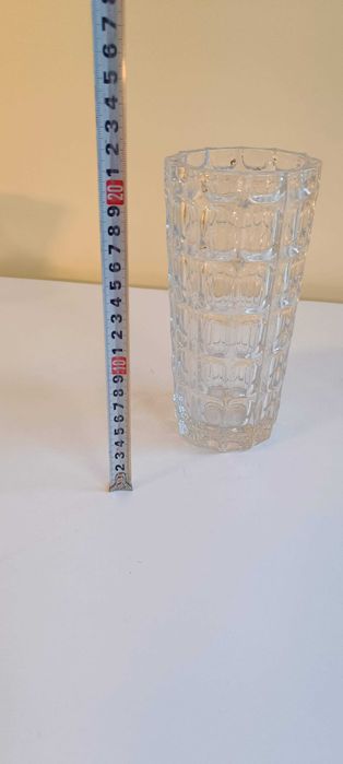 Кристална стъклена ваза