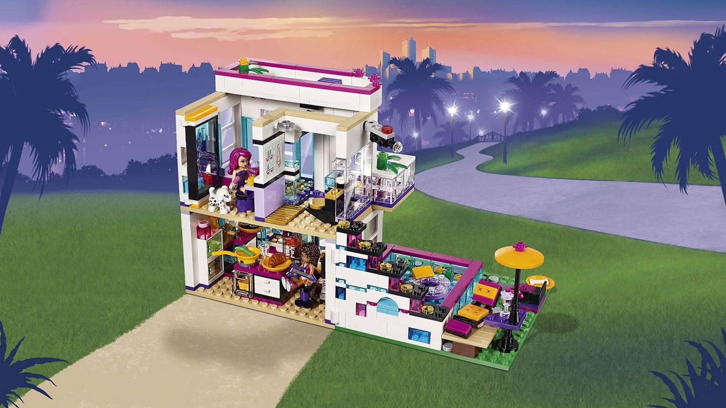 Lego Friends- Casa vedetei pop Livi